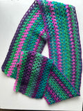 Wildflower Crochet Scarf